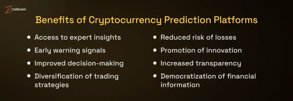 Benefits of crypto prediction platforms